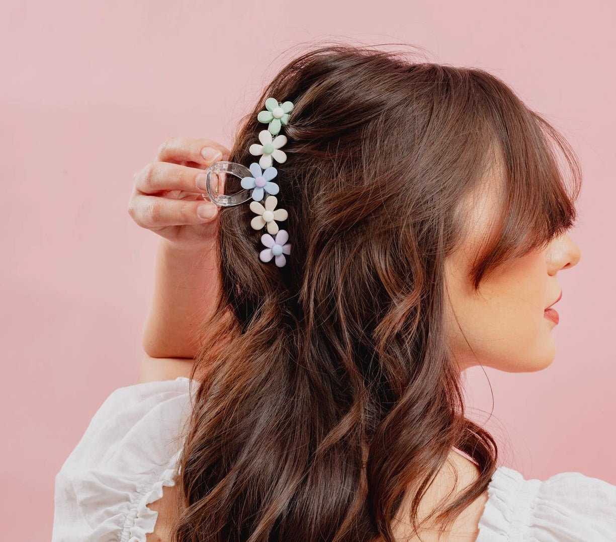 Daisy claw clip (cool)