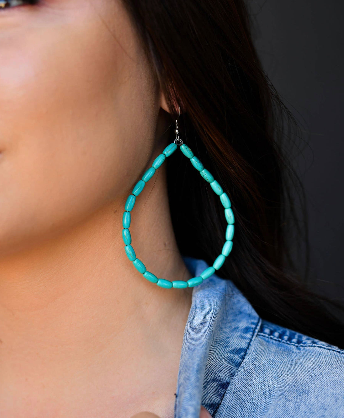 Beaded Hook earrings