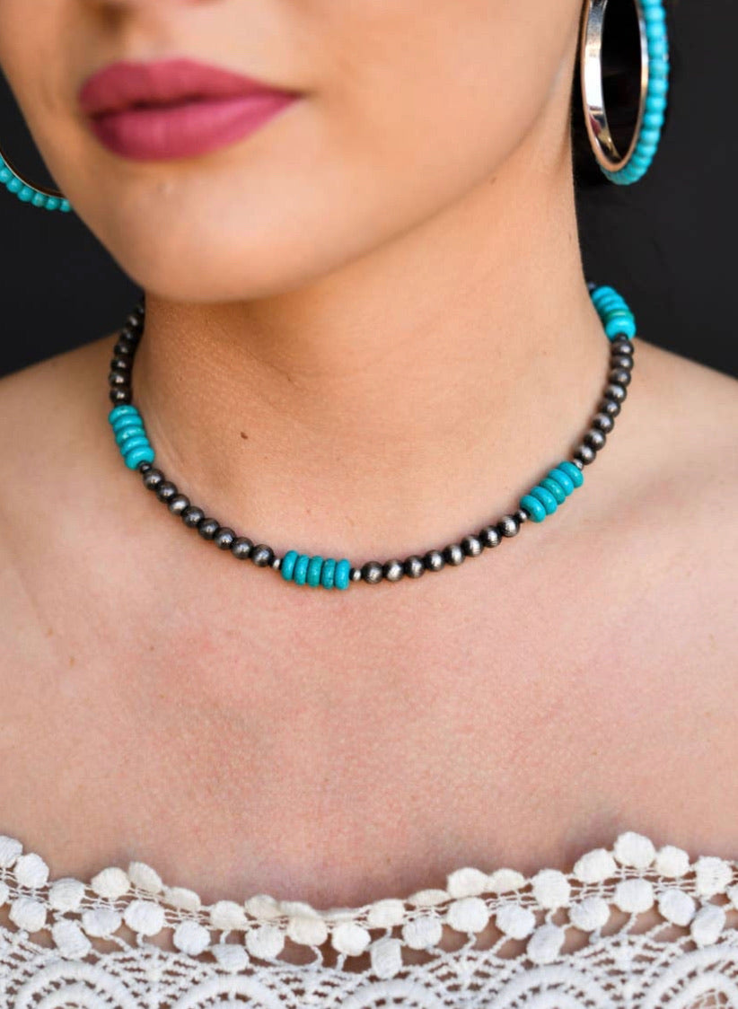 Turquoise Navajo Choker