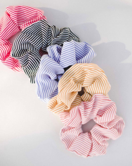 Stripe Scrunchie
